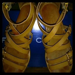 Falls Creek "MAKENA" Leather Strappy Sandals